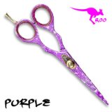 Roo Salon Purple Straight Scissors (5.5`)