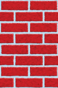 Room Setter - Deck The Walls (red brick)