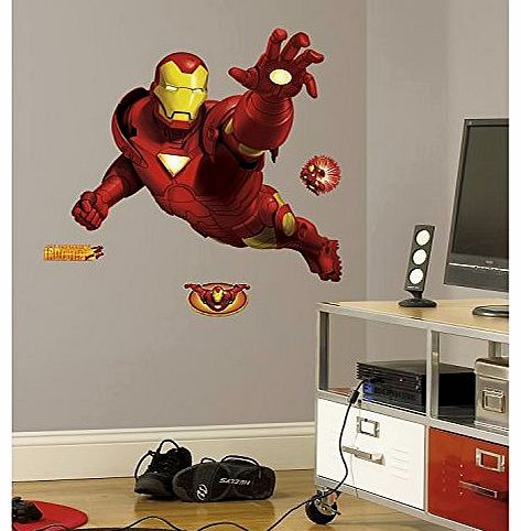 Ironman Giant Repositionable Marvel Wall Stickers