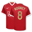 Nike 06-07 Man Utd home (Rooney 8) CL