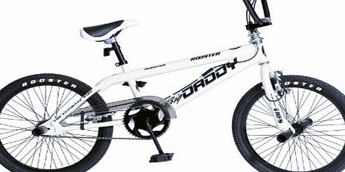 Rooster Big Daddy BMX Bike - White, 20 inch