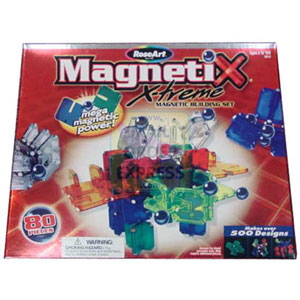 Rose Art RoseArt 80 Piece Magnetix Xtreme Building Set