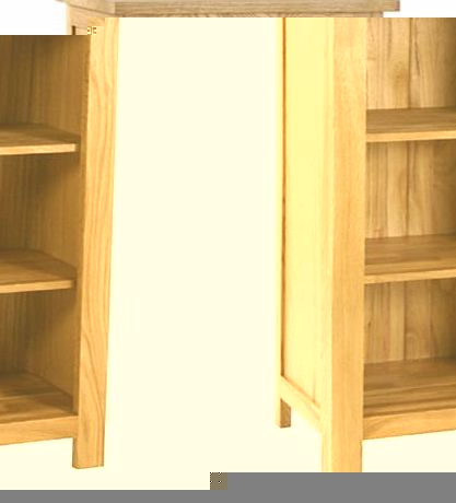 Roseland Furniture Ltd Carne Oak Mini Bookcase