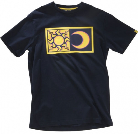 Rossi Valentino Rossi T-Shirt Sun/Moon - Blue