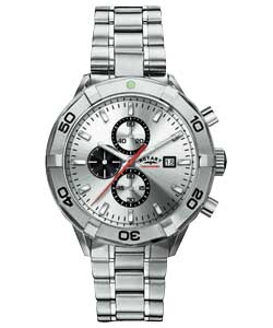 rotary Gents Chronograph Sports Bracelet Watch