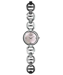 Rotary Ladies Round Links Bracelet Watch