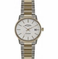 Rotary Mens Avenger Two Tone Watch