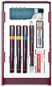 Isograph College Set with 3 Pens