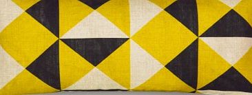 Rouge du Rhin Broadstairs Cushion 23x47 cm Yellow `One size
