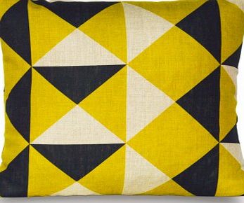 Rouge du Rhin Broadstairs Cushion 47x47 cm Yellow `One size