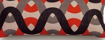 Rouge du Rhin Sausalito Cushion 23x47 cm Orange `One size