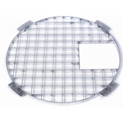 Round Galvanised Steel Grid 60cm