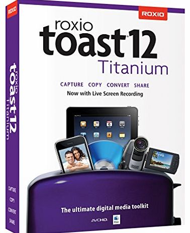 Roxio Toast 12 Titanium (Mac)