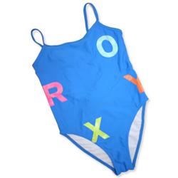 roxy Girls Luau Tank Swimsuit - Royal Blue