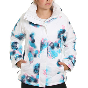 Roxy Jet Ladies snowboarding jacket - Blossom Wht