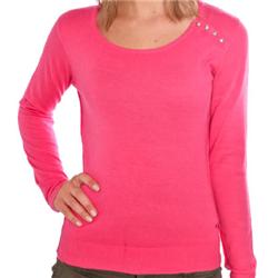 roxy On My Way Sweater - Hot Pink