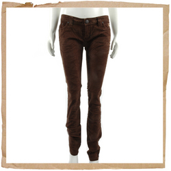Roller Disco Cord Pant Chocolate