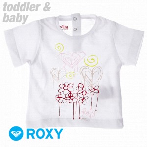 Roxy T-Shirts - Roxy Dreamy Baby T-Shirt - White