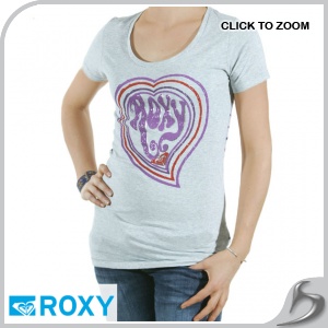 T-Shirts - Roxy Duke T-Shirt - Heather Grey
