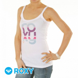 Roxy T-Shirts - Roxy Valley Strappy Top - White