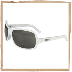Roxy Tee Dee Gee Sunglasses White/Grey