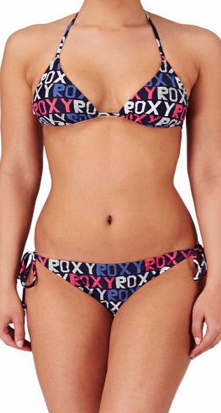 Roxy Womens Roxy Tiki Tie Side Bikini - Roxy Astral