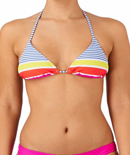Roxy Womens Roxy Tiki Tri Bikini Top - Sail Away