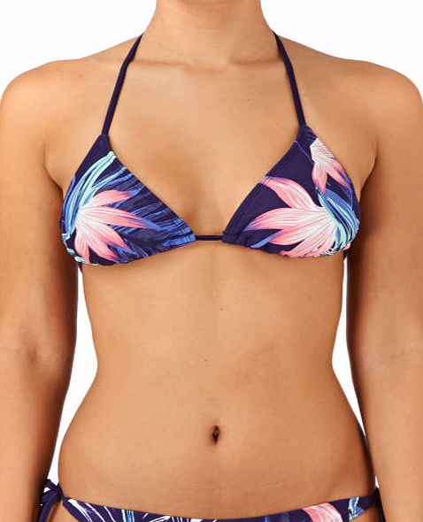 Roxy Womens Roxy Tiki Tri Bikini Top - Tropical