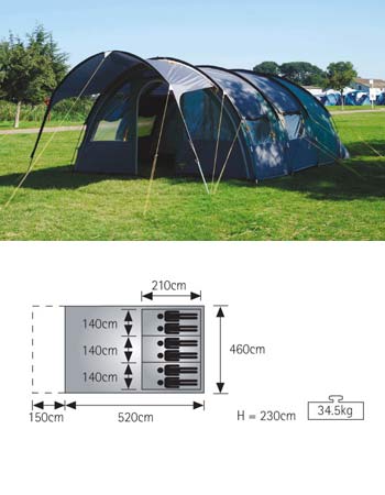 Avignon 6 Tent