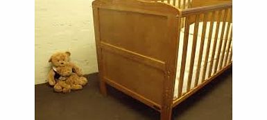 ROYAL BABR COT BED IN PINE WITH FREE MATTRESS!!! CONVERTS INTO JUNIOR BED. MASSIVE SALE!!!