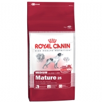 Royal Canin Dog Food Medium Mature 25 4Kg