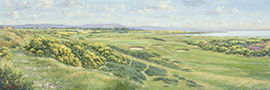 royal Dornoch 17th Hole Golf Print by Bernard
