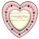 Royal Doulton 1.5 Small Pink Heart And Enamel Diamante