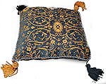 Royal Doulton 17 Blue Cushion with Tassle
