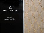 Royal Doulton 5 Width Cream- Shaped Valance