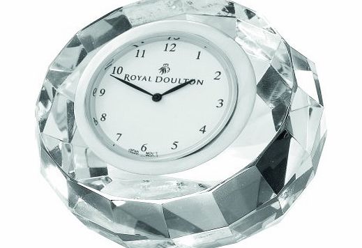 Royal Doulton Clock Round Faceted