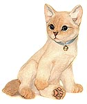 Royal Doulton Kitten Sitting - Ginger