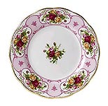 Royal Doulton Rose Cameo Pink Plate - 8