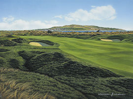 Royal Dublin 5th hole Limited Edition Golf Print