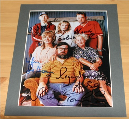 ROYAL FAMILY CAST SIGNED and MOUNTED PHOTO - 11