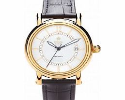 Royal London Mens Black and Gold Automatic Watch