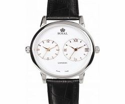 Royal London Mens Dual Time Black Watch