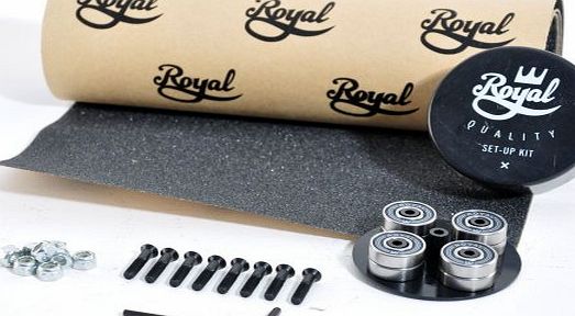 Royal Set Up Skateboard Kit - Black
