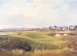 royal Troon The Rabbit Golf Print by