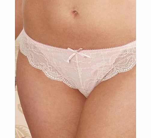 Royce Lingerie Royce Pink Champagne Shorty Brief (Medium - UK Size 12-14)
