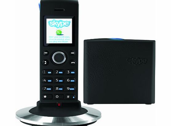 RTX DUALphone 4088 Skype and UK Landline Phone - Black (No PC Required)