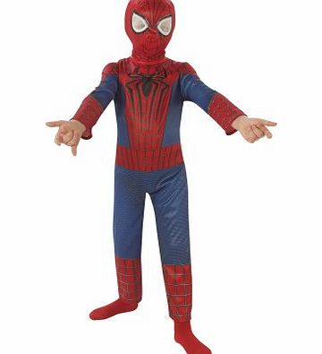 Rubies AMAZING SPIDER-MAN 2 CLASSIC Costume Large 7/8 years old Marvel Fancy Dress