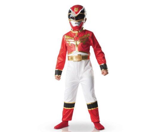 Rubies Costume Co Megaforce red power ranger costume. Medium 5-6 years. Jumpsuit and mask.