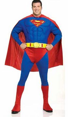 DC Super Heroes Deluxe Superman Costume - 44-50