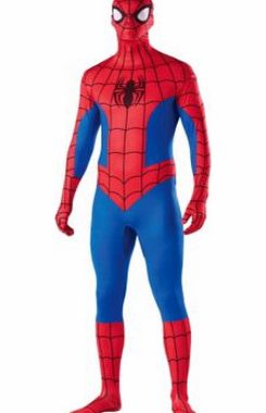 Rubies Fancy Dress Spider-Man 2nd Skin Costume